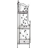 thumbnail of CLP Estanteria de pie Reus Metal HBT: 118x58x33 cm Negro