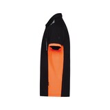 thumbnail of DASSY® Veracruz Poloshirt, Logix, Mesheinsätze, OEKO-TEX®, Veredelung schwarz/fluo orange L