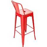 thumbnail of Metall Barhocker Mason rot
