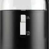 thumbnail of Hervidor de agua digital Bourgini 2000W Negro mate y cristal de 1,5L con ventana