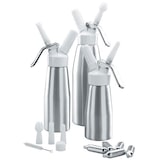 thumbnail of Siphon pour la crème 1l en aluminium blanc -  Argent / Métallique  Aluminium Antiadhésif Lacor 36.00x11.00 cm