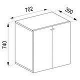 thumbnail of VCM  Vandol  H. 75 x B. 70 x T. 36 cm