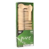 thumbnail of PAPSTAR 100 Fingerfood - Löffel, Holz "pure" 7,6 cm