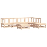 thumbnail of vidaXL 7-tlg. Garten-Lounge-Set Massivholz Kiefer