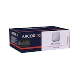 thumbnail of Arcoroc Outline Caja 6 Vasos Bajos Vidrio 32Cl