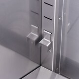 thumbnail of Stalgast Edelstahl Elektro-Griddleplatte als Tischgerät mit Deckel, 800x700 mm, gerillte Grillfläche, Serie 700 ND