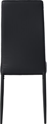 thumbnail of Esszimmerstuhl HADOR - Kunstleder Schwarz 41.5x40x99 cm | Essstühle Esszimmerstühle Küchenstühle Wohnzimmerstühle