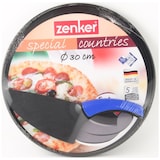 thumbnail of Zenker 3-tlg. Pizza Set Pizzaform Backblech Pizzaschneider Antihaftbeschichtung