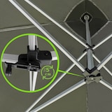 thumbnail of Faltpavillon 3x3m - mit 3 Wänden - Weiß