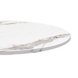 thumbnail of Restootab - Piano del tavolo Ø90 laminato marmo bianco