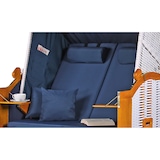 thumbnail of Strandkorb - bene living - Ostsee - uni/blau - PE weiß