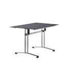 thumbnail of Sieger 5360-20 Gastro-Tisch, Polytec 120  x 80 cm, graphit, Schiefer anthrazit