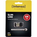 thumbnail of Intenso Slim Line unidad flash USB 64 GB USB tipo A 3.2 Gen 1 (3.1 Gen 1) Negro