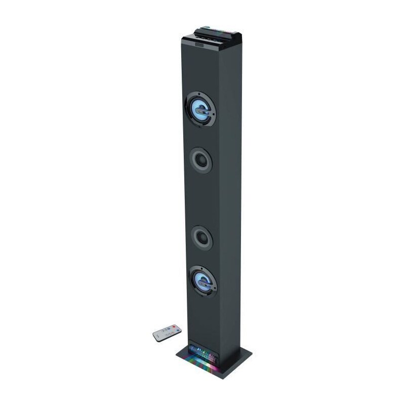 Tour De Son Bluetooth - Inovalley - Hp58bth - 60w - Bluetooth V4.1 - Lumieres - Fm - Aux-in - Pied Amovible - Télécommande Inc