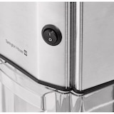 thumbnail of Tarrington House Triturador de gelo CR 1800, aço inoxidável, 20 x 25 x 45 cm, 3.5 L, 60 - 80 W, lâminas de aço inoxidável, 12 kg/h, prata / preto