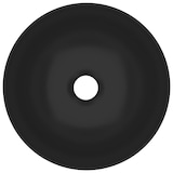 thumbnail of vidaXL Waschbecken Keramik Matt-Schwarz Rund