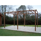 thumbnail of HABRITA pergola sans plancher  14,80 m² bois traité th 3050