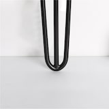 thumbnail of Hairpin Legs Haarnadelbeine Tischgestell Tisch Kufe 4er Set Schwarz (45cm) 372002