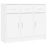 thumbnail of vidaXL Sideboard Weiß 91x28x75 cm Holzwerkstoff