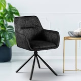 thumbnail of Stuhl Tipton Stoff schwarz