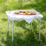 thumbnail of Camping Klapptisch aus Aluminium 75x55x68cm - grau