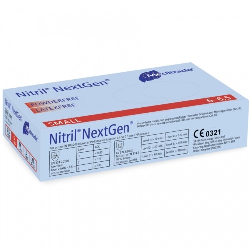 Meditrade Nitril NextGen Untersuchungshandschuhe : Gr. Medium
