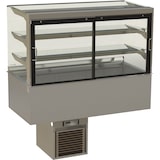 thumbnail of HAGOLA Showcase "Göteborg" eckig, für 4x GN 1/1, 3 Auslagen  200mm Tiefe, 1410x710/400+410x710mm (BxHxT)  steckerfertig mit Transporthalterung