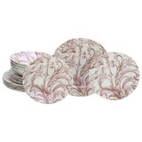 thumbnail of CreaTable Venecia Pink Tellerset 18-tlg Steingut