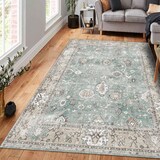 thumbnail of Zuleo Bedruckter 160x230 Teppich Chenille-Druck Maschinell Hergestellt