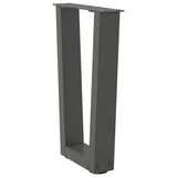 thumbnail of vidaXL Couchtischbeine V-Form 2 Stück Anthrazit 28x(42-43,3) cm Stahl