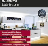 Ein erweiterbares LED-Lichtsystem für Räume.