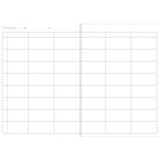 thumbnail of Agenda de Bord Metric p. Enseignants, non millésimé A4, 144p./72 feuilles 90 g/m² piquée, semaine sur 2 pages, coloris assortis