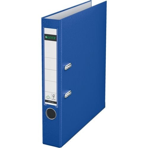 Leitz 180° Schmal Ordner DIN A4 52 mm Dunkelblau 2 Ringe 1015 PP (Polypropylen) Glatt Hochformat