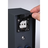 thumbnail of Paulmann Plug & Shine Colonne de prises Rio incl. transformateurs Capteur crépusculaire incl. transformateurs IP44 Anthracite 94701