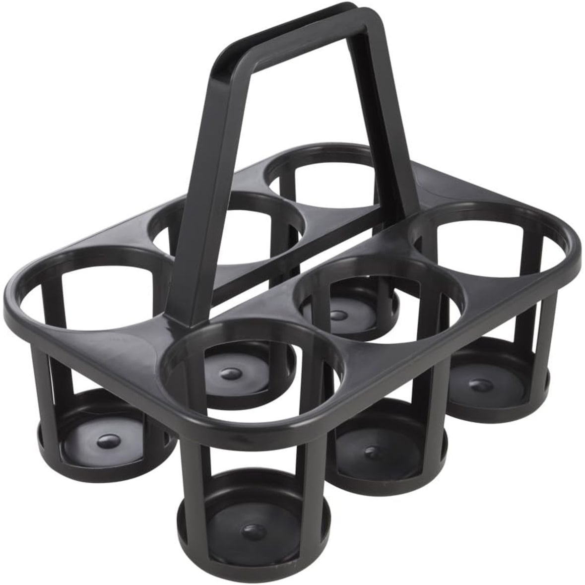 Keeeper - Flaschenhalter Polypropylen 34x26x28 cm Graphit für bis zu 6 Flaschen - Kollektion Paco