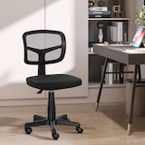 thumbnail of Vinsetto Vinsetto Cadeira de Escritório Operativa Giratória 360° com Altura Ajustável Suporte Lombar 43x48x77,5-89,5cm Preto