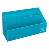 thumbnail of Exacompta 67950D 4x verticale sorteerder-brievenhouder met 3 vakken in karton, Teksto, geassorteerde kleuren