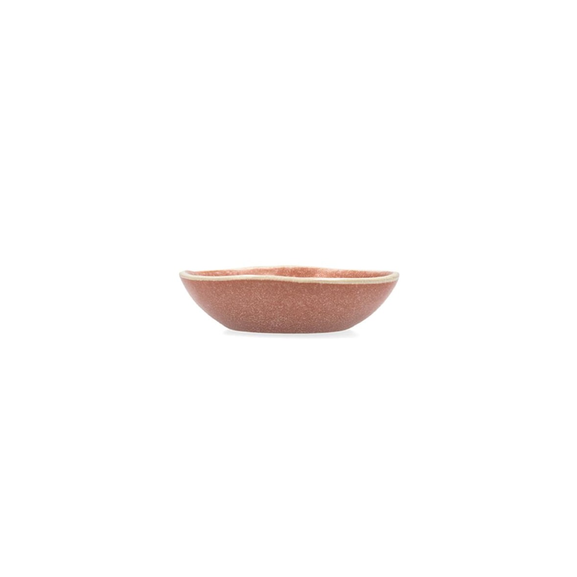 Bidasoa Gio Tigela Irregular Cerâmica 12X3Cm terracota