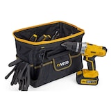 thumbnail of Werkzeugtasche Vollständige Öffnung 18 Taschen 360 x 280 x 250 mm verstärktes Nylon VITO