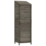 thumbnail of Remise de jardin Anthracite 55x52x174,5 cm Bois de sapin solide Modèle Vega Line Plus