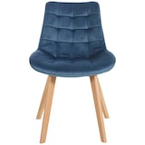 thumbnail of Sedia Brook Velvet blu