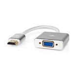 thumbnail of Nedis VGA-Adapter - HDMI Stecker - VGA Buchse - Vergoldet - Gerade - Aluminium - Silber - Verpackung mit Sichtfenster