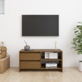 thumbnail of vidaXL TV-Schrank Honigbraun 80x31x39 cm Massivholz Kiefer