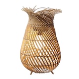 thumbnail of LED Solar Laterne Boho Tischleuchte in Korboptik Gartenleuchte H: 36cm