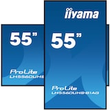 thumbnail of Iiyama LH5560UHS-B1AG IIYAMA 139.0cm(55") LH5560UHS-B1AG 16:9 3xHDMI+2xUSB VA retail (Speditionsversand)
