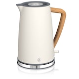 thumbnail of SWAN SK14610WHTNEU Chaleira Eléctrica Ultra-fast, Jarro Elétrico,  sem Fios, Design Moderno, 1,7 L, Cabo de Efeito Madeira, Branco, 2000W