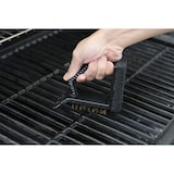 thumbnail of Tarrington House Barbecue reinigingsborstel 3-in-1, kunststof/koperdraad/roestvrij staal, 10 x 12 cm, zwart