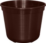 thumbnail of Geli Blumentopf Standard Ø 28 cm braun Pflanztopf Kunststoff frostfest 9 Liter