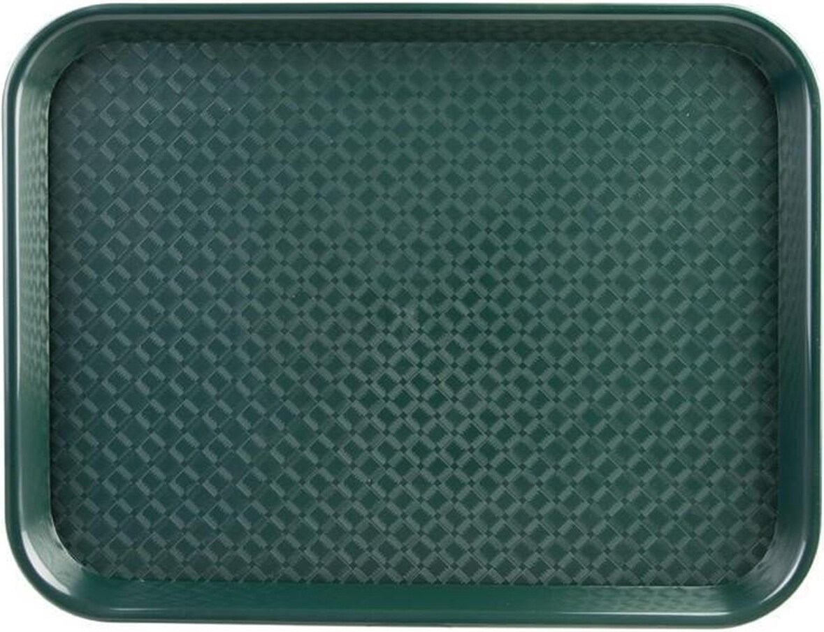 Olympia Kristallon Fast-Food-Tablett | grün | 41,5 x 30,5 cm | 10 Stück
