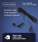 thumbnail of Lumineo LED Verlängerungskabel Schwarz IP44 Outdoor 5 m 1 Stk